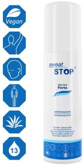 SweatStop® Aloe Vera Forte spray corporal 